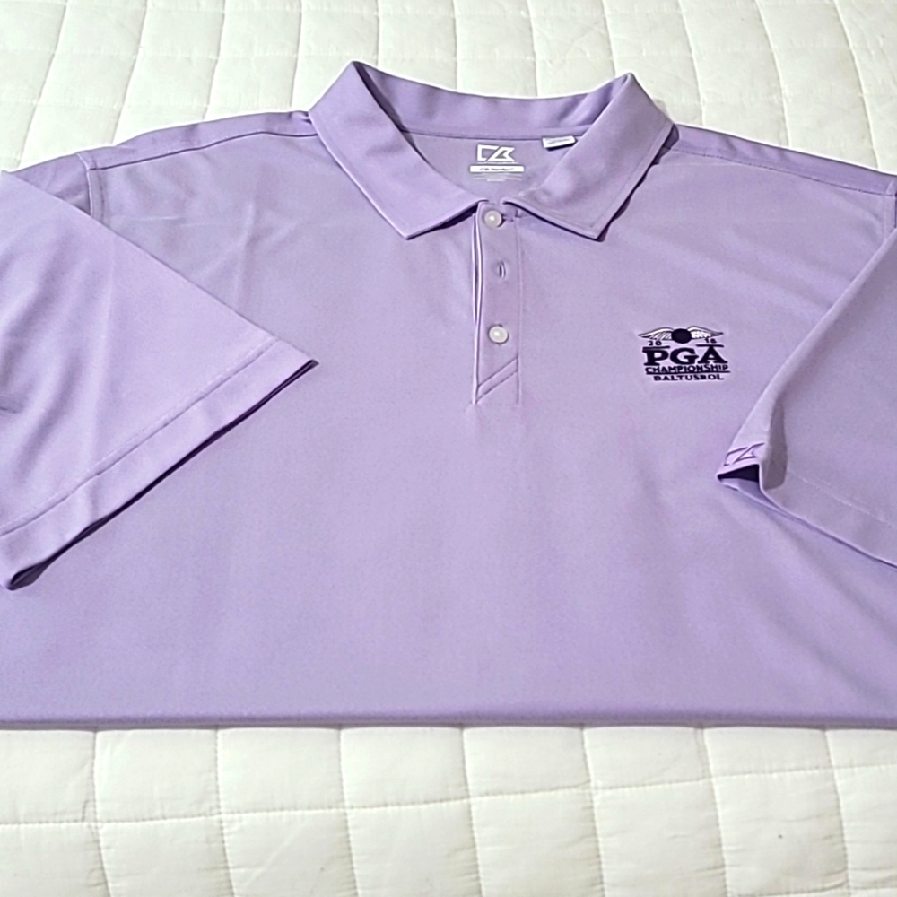 Cutter & Buck men's golf shirt.
